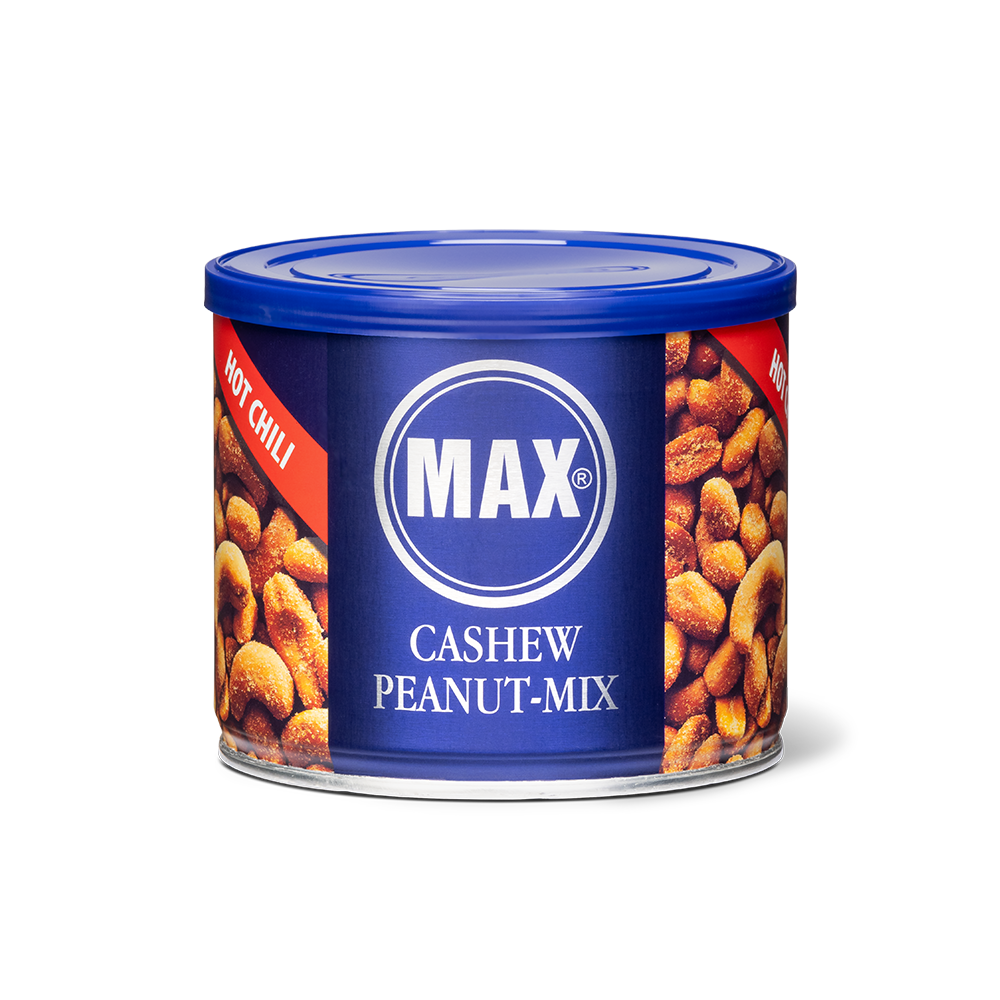 Cashew Erdnuss Mix Hot Chili geröstet, 6er Karton