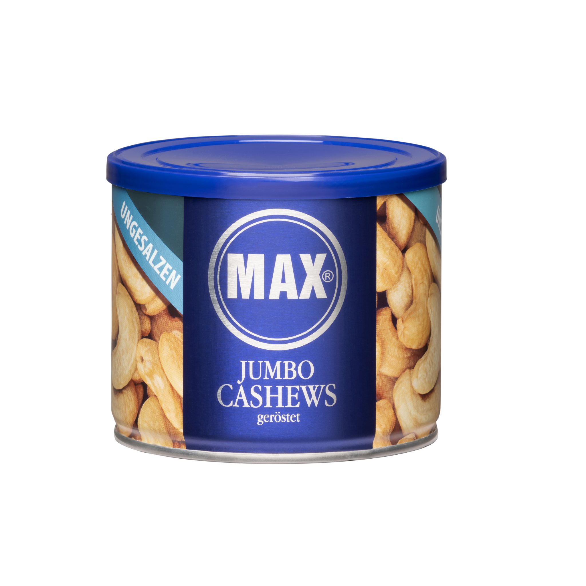 Jumbo Cashews geröstet, ohne Salz, 6er Karton