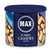 Jumbo Cashews geröstet, ohne Salz, 6er Karton