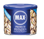 Premium roasted pistachios, without salt, box of 6